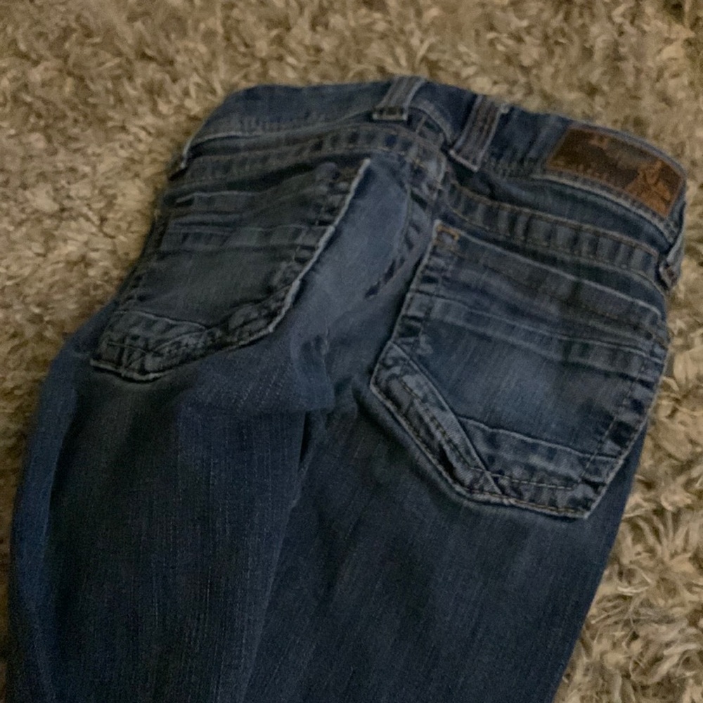 Womens BKE jeans size 25x31 they say straight kinda look boot but I like skinny